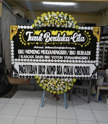 Papan Bunga Duka Mempawah